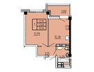 1-к. квартира, 35,6&nbsp;м²