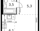 Студия, 27&nbsp;м²