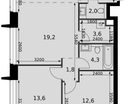 3-к. квартира, 70&nbsp;м²