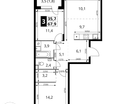 3-к. квартира, 67&nbsp;м²