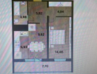 1-к. квартира, 50&nbsp;м²