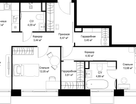 2-к. квартира, 87 м²