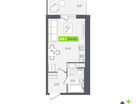 Студия, 24&nbsp;м²