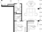 2-к. квартира, 68&nbsp;м²