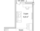 Студия, 31&nbsp;м²