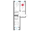3-к. квартира, 85&nbsp;м²