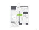 1-к. квартира, 32&nbsp;м²