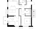 2-к. квартира, 54&nbsp;м²