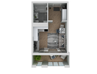 Студия, 25,9&nbsp;м²