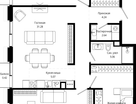 3-к. квартира, 104&nbsp;м²