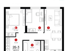 2-к. квартира, 49&nbsp;м²