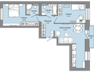 3-к. квартира, 64&nbsp;м²