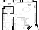 2-к. квартира, 81&nbsp;м²