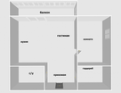 2-к. квартира, 45,5&nbsp;м²