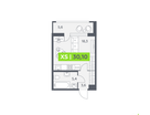 Студия, 30&nbsp;м²