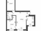 3-к. квартира, 59&nbsp;м²