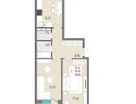 2-к. квартира, 58,9&nbsp;м²