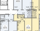 1-к. квартира, 39,3&nbsp;м²