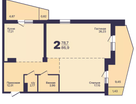 2-к. квартира, 78,7&nbsp;м²
