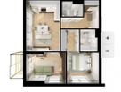 2-к. квартира, 54&nbsp;м²
