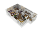 2-к. квартира, 51&nbsp;м²
