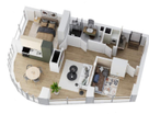2-к. квартира, 55&nbsp;м²