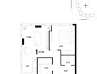 1-к. квартира, 43 м²