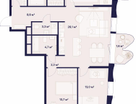 3-к. квартира, 105 м²