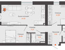 3-к. квартира, 70&nbsp;м²