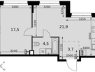 2-к. квартира, 47&nbsp;м²