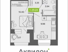 1-к. квартира, 29&nbsp;м²
