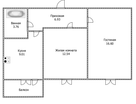 2-к. квартира, 49,1&nbsp;м²