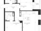 Студия, 57 м²