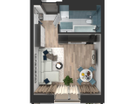 Студия, 27&nbsp;м²