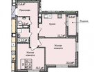 2-к. квартира, 63&nbsp;м²