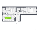 Студия, 61&nbsp;м²