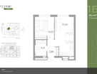 1-к. квартира, 32,4&nbsp;м²