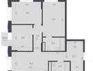 3-к. квартира, 76 м²