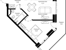 1-к. квартира, 48&nbsp;м²