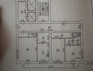 3-к. квартира, 65,8 м²