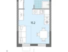 Студия, 22&nbsp;м²