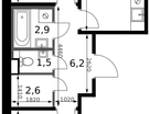 2-к. квартира, 49&nbsp;м²