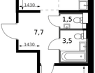 2-к. квартира, 48&nbsp;м²