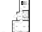 2-к. квартира, 48&nbsp;м²
