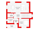 Двухэтажный дом, 152 м²