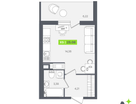 Студия, 25&nbsp;м²