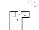 Студия, 29 м²