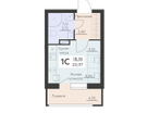 1-к. квартира, 20&nbsp;м²