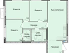 3-к. квартира, 72&nbsp;м²