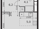 Студия, 30 м²